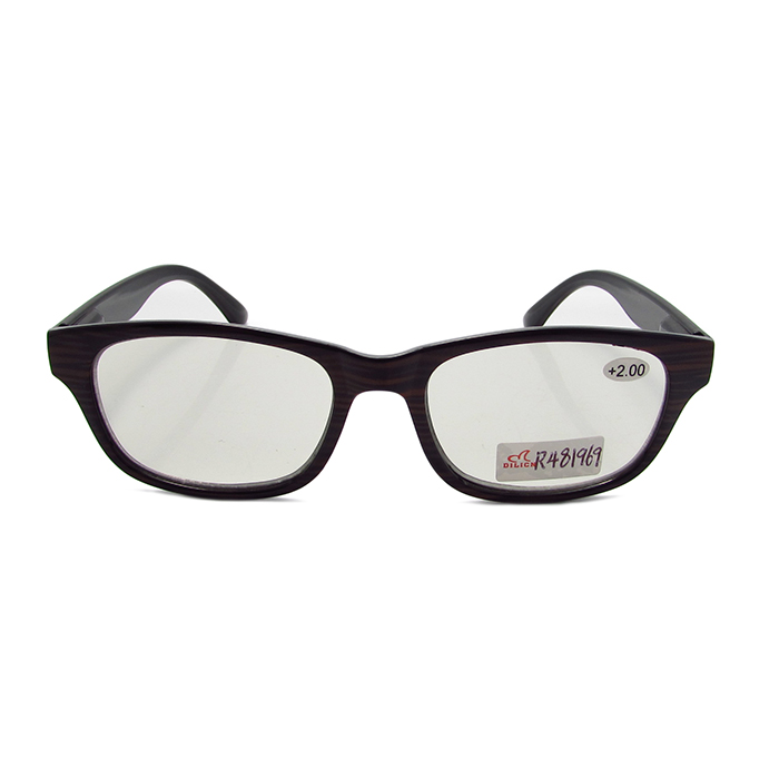 Photochromic outdoor reading sunglasses made of imitation wood