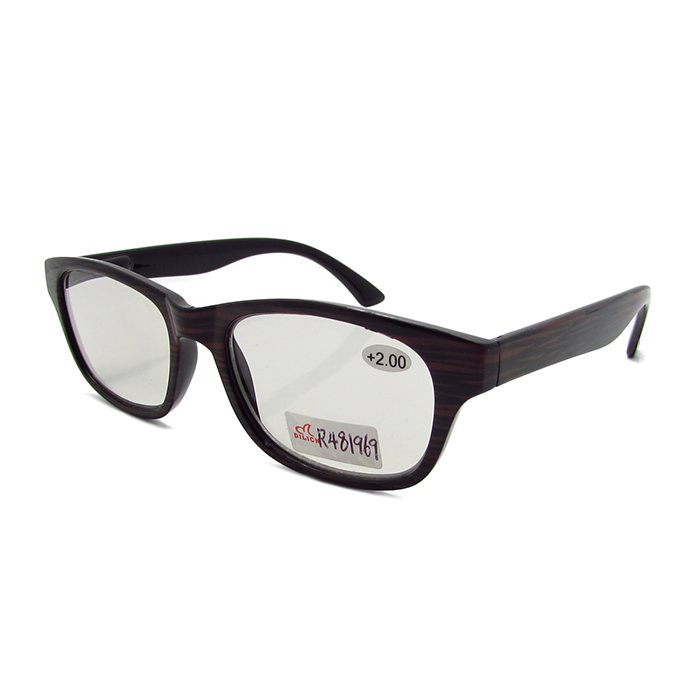 Photochromic outdoor reading sunglasses made of imitation wood
