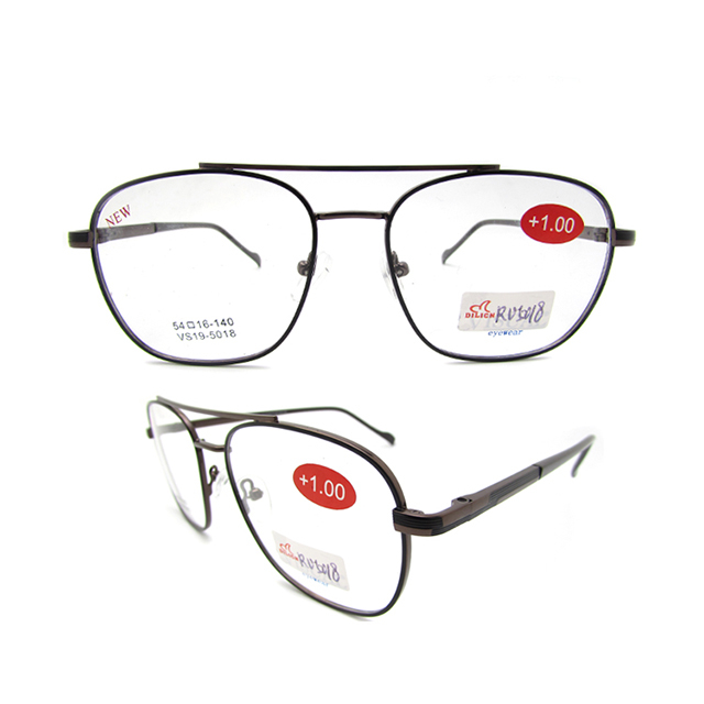 Metal reading glasses