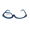 Single-lens reading glasses that rotate left and right