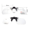 Clip ons reading glasses flip up clip