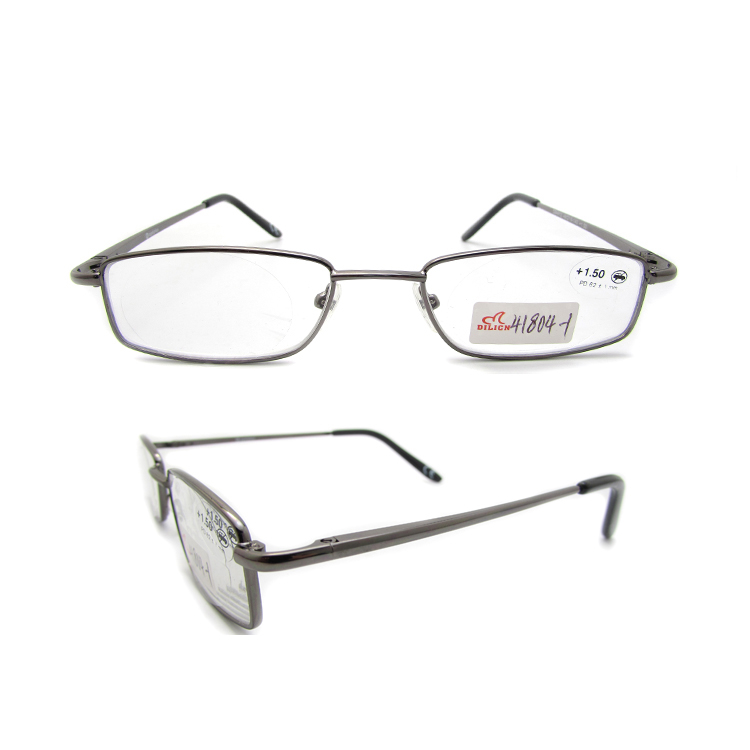Metal reading glasses