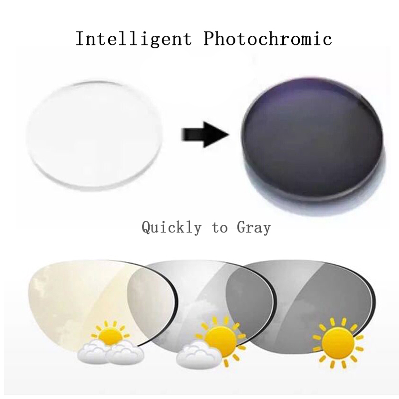 Photochromic bifocal reading glasses