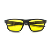 Tr90 4 In 1 Men Women Swappable Magnet Magnetic Lens Clip-On Clips On Polarized Eye Sun Glasses Frame Eyewear Sunglasses