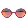 2022 Vogue Round Modern Sun Glasses Kids Red Child Eye Protect UV400 Sunglasses