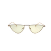 New Fashion Round Classic Metal Trilateral Frame Sunglasses Unisex Cheap Discount Wholesale Retro Sun Glasses