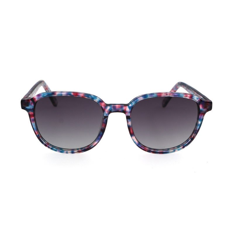 2023 square round Customizable acetate Sunglasses Unisex Style