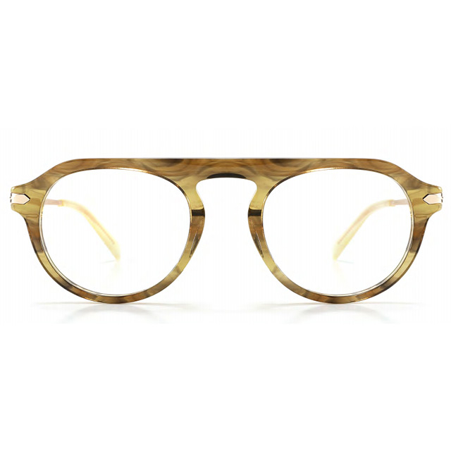 Vintage square acetate sunglasses for men and women