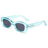 Retro Driving Sun Glasses Vintage Fashion Narrow Square Frame UV400 Protection Sunglasses