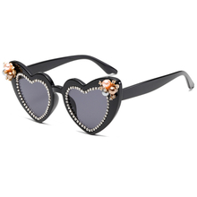 2025 New Arrival Heart Shaped Sweet Candy Color Shades UV400 Y2K Trendy Candy Color Inflatable Heart Shaped Gafas De Sol
