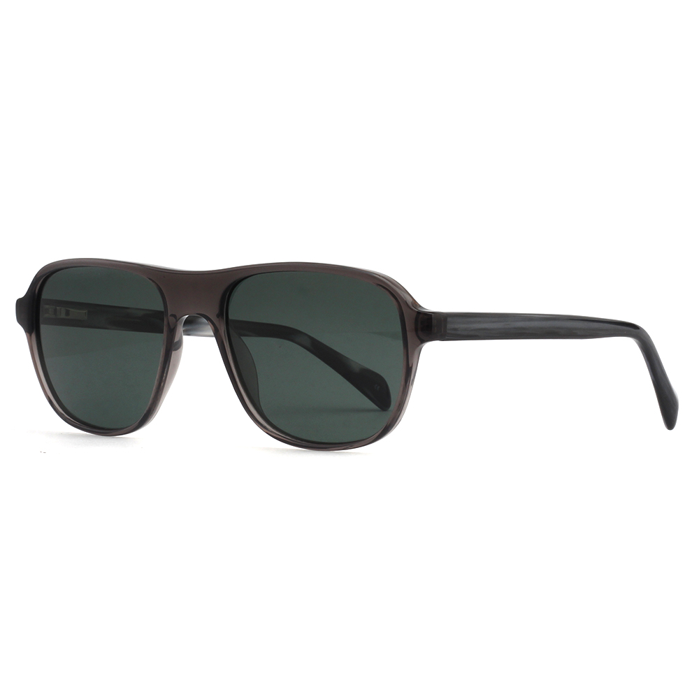 Big Frame For Men Female Aviation Sun Glasses Polarized Uv400 Pilot Acetate Sunglasses