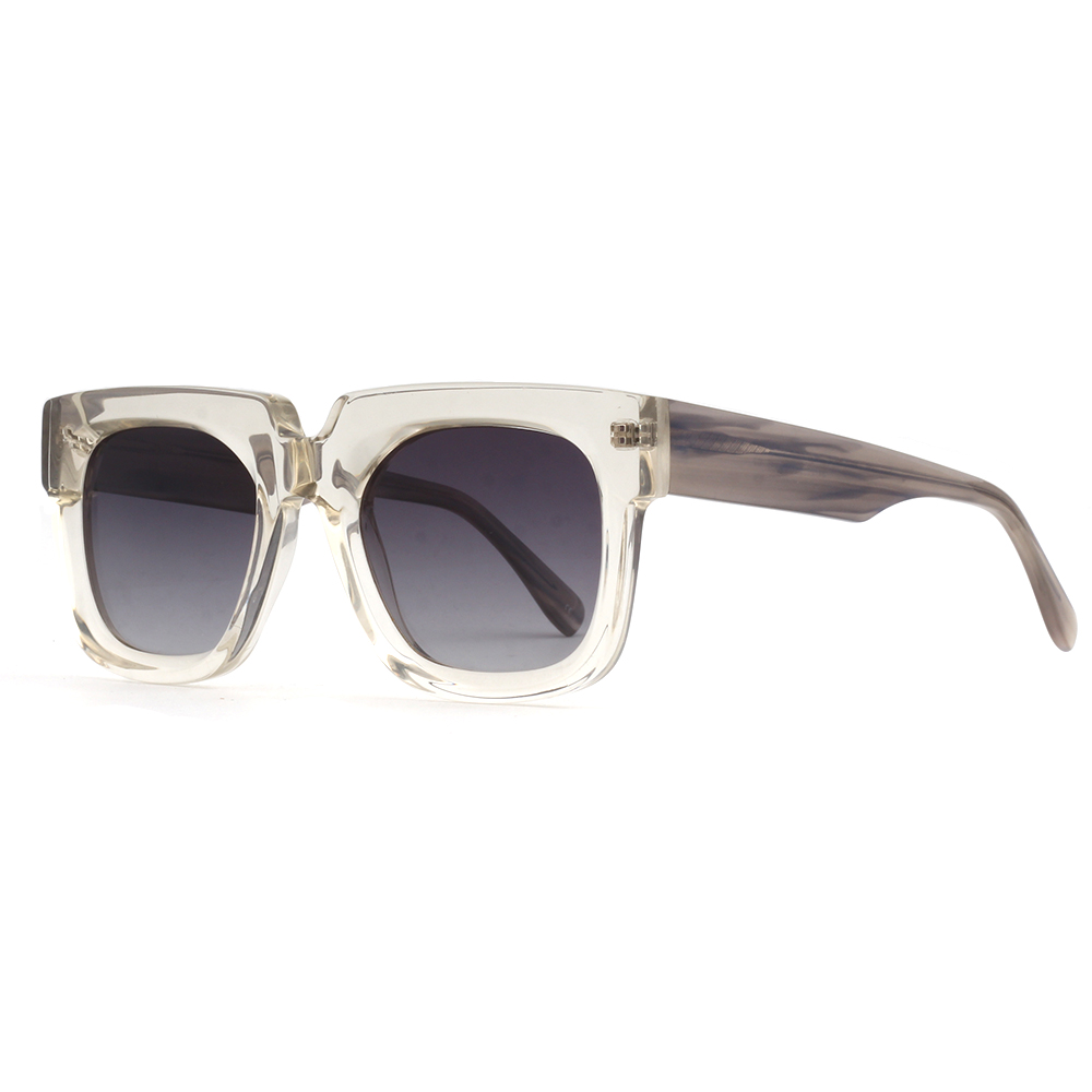 2022 Hot Sale Manufacturer Brand Design Fashion Custom Logo Unisex Trendy UV400 Acetate Polarized Sunglasses