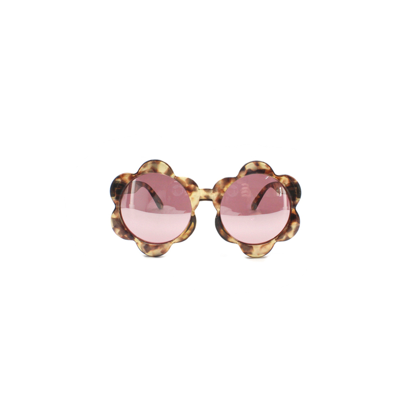 Wholesale Custom Logo Kids Flower Glasses Baby Cute Fashion Sunglasses