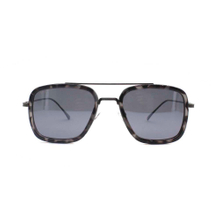 High Quality Polarized Lens Oversized Plastic with Metal Temples Sports Aviator Sunglasses for Men