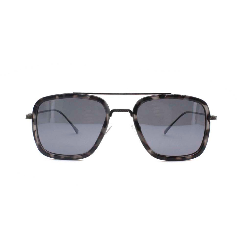 High Quality Polarized Lens Oversized Plastic with Metal Temples Sports Aviator Sunglasses for Men