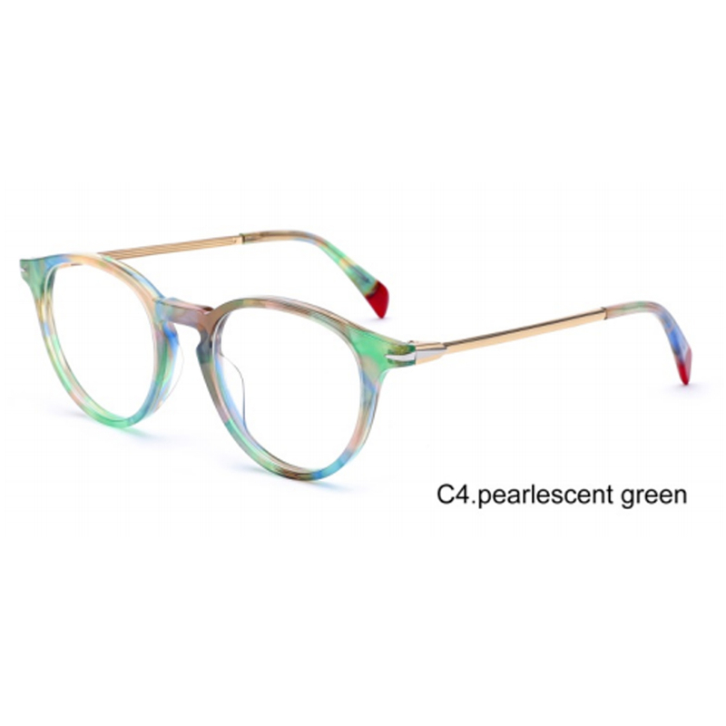 DILICN 2023 New Fashion Acetate Optical Frame Model YD1196 Round frames 