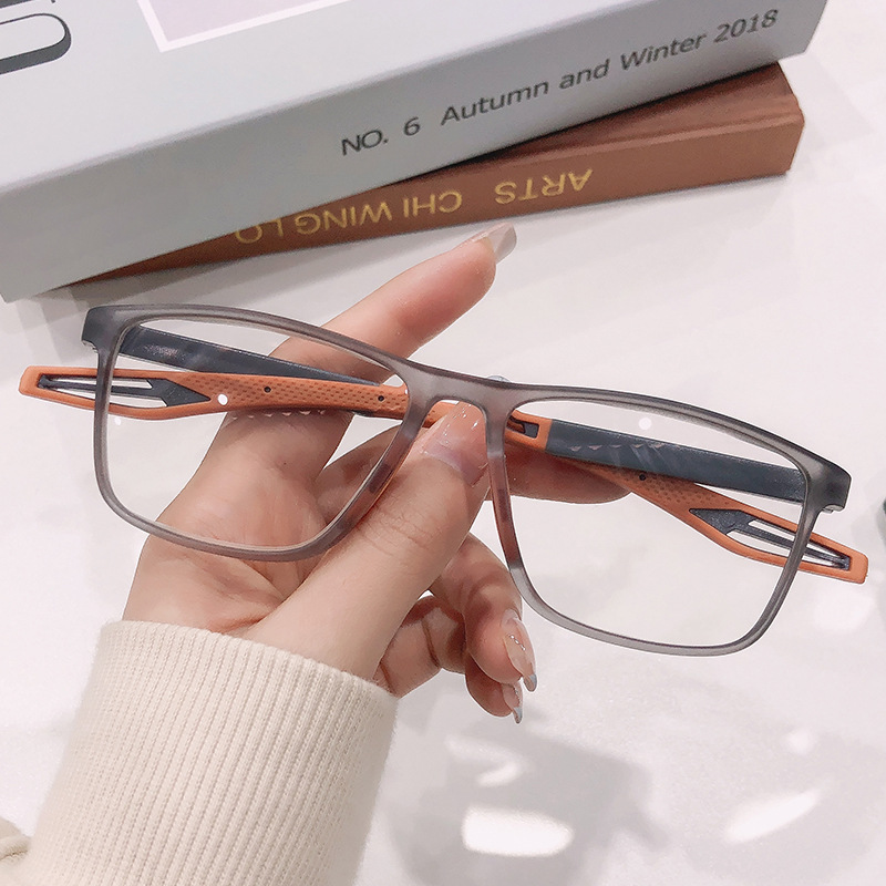 DILICN new ultra-light anti-blue light reading glasses for men TR90 middle-aged and elderly high-definition reading glasses for women sports fashion glasses