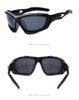 Sports Sunglasses Sponge Frame UV400 Running Cycling Fishing Glasses Men Women