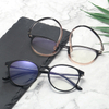 Anti Blue Light Glasses Men Gaming Round Blocking Blue Ray Classic TR90 Women Protection Eyeglasses for Computer Work