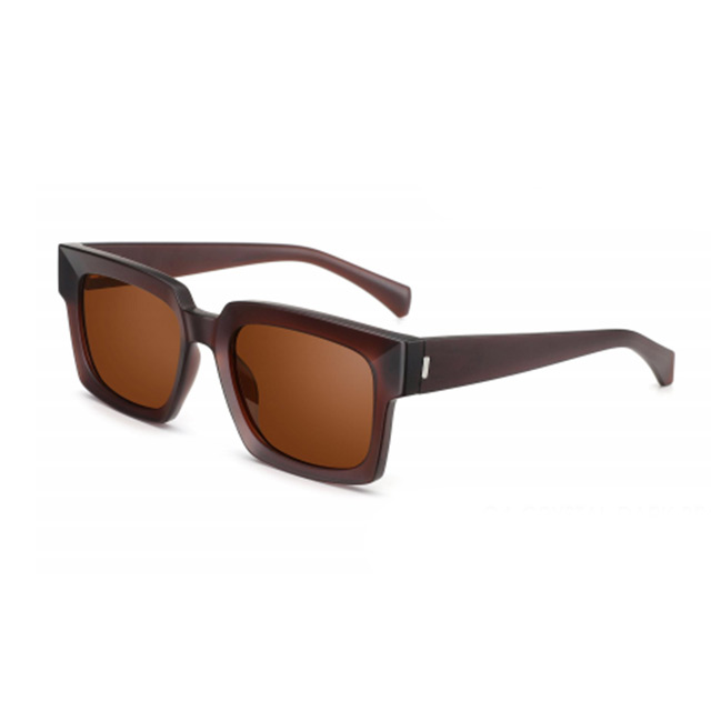 Acetate Sunglasses Polarized Shade Square Unisex