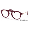 Vintage square acetate sunglasses for men and women