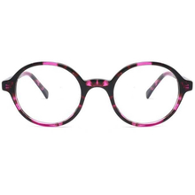 DILICN new Kids acetate fiber optical frame round frame color Interchangeable sun lenses FG1020