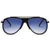 2024 Men's Metal Pilot Sunglasses Vintage Double Beam Pilot Sunglasses Top quality metal shades UV Lens Fashion Sunglasses