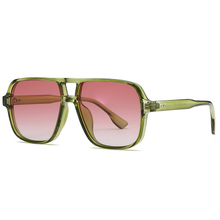 wholesale custom logo lentes de sol fashion men designer sun glasses double bridge vintage sunglasses
