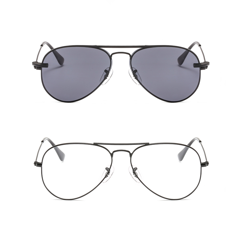 Magnetic Sunglasses Clip on for Men & Women UV400 Lens Clear Eyeglasses