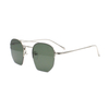 Wholesale China 2022 New Square Frame Vintage Metal Men and Women Fashion Sunglasses
