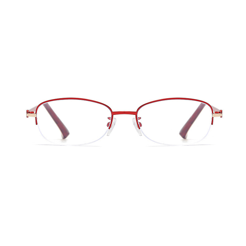 2024 summer new high-definition fashionable PC oval frame anti-blue light reading glasses