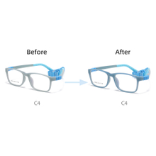 Photochromic Glasses Frames Kids Optical Glass Children Flexible Frame Eyeglasses Glasses with Strips