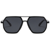 Retro Oversized Polarized Sunglasses for Women and Men Vintage Shades UV400 Classic Large Metal Sunglasses