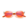 Blue Light Blocking computer Glasses UV filter Amber orange tinted Anti Blue Light Acetate Optical Glasses For man women