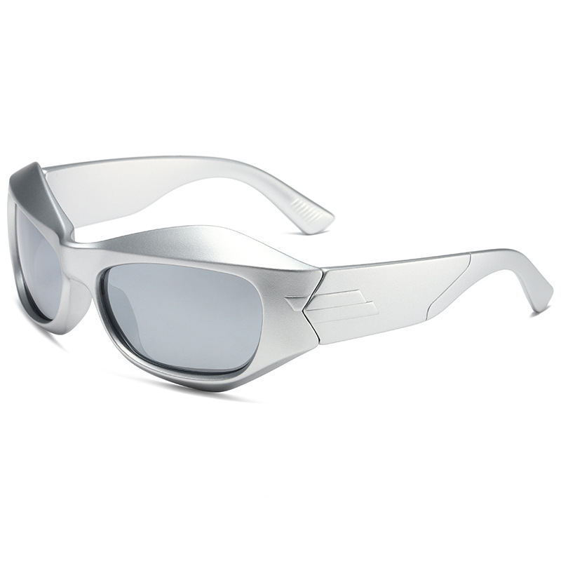 UV400 Protection Eyewear Sun Glasses Plastic New Design Street Style Y2K Shades Sunglasses