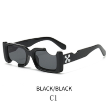 DILICN 8406 New Arrived Fashion High Quality Square Frame Sun Glasses Custom Colorful Sunglasses Men Women 2024