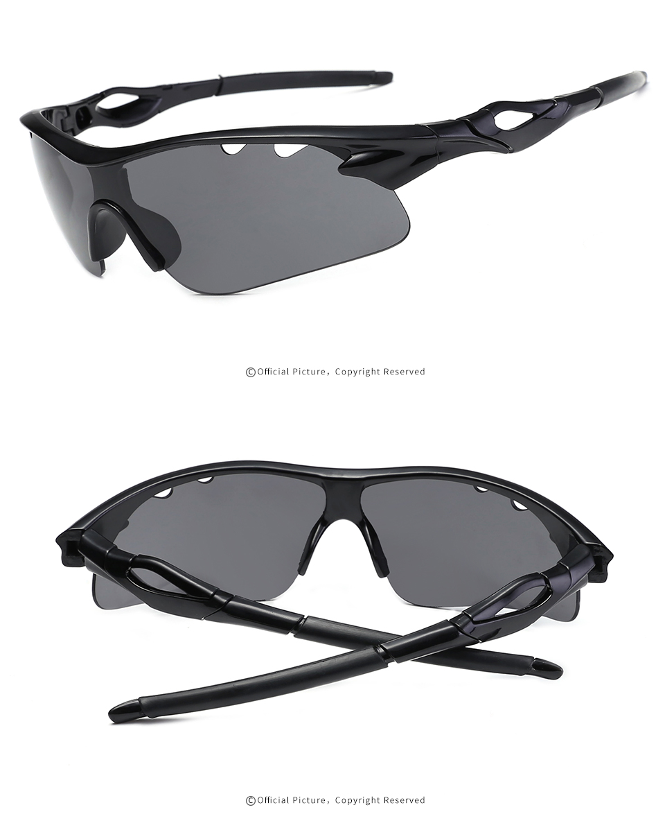 Fashion Men Women Custom Windproof Sports Eyewear Cycling Sunglasses UV400 Sports Sunglasses Glasses For Sport