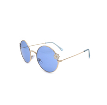 2022 New Fashion Sunglasses Retro Round Frame Kids Girl Boy Metal Sun Glasses Eyewear