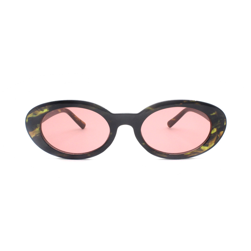 Wholesale Custom Logo 2022 Sun Glasses Plastic Shades Women Men Oval Sunglasses