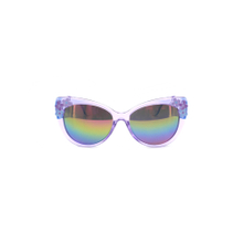 Wholesale Children Girls Shades Purple Flower Cute Girls Kids Sunglasses