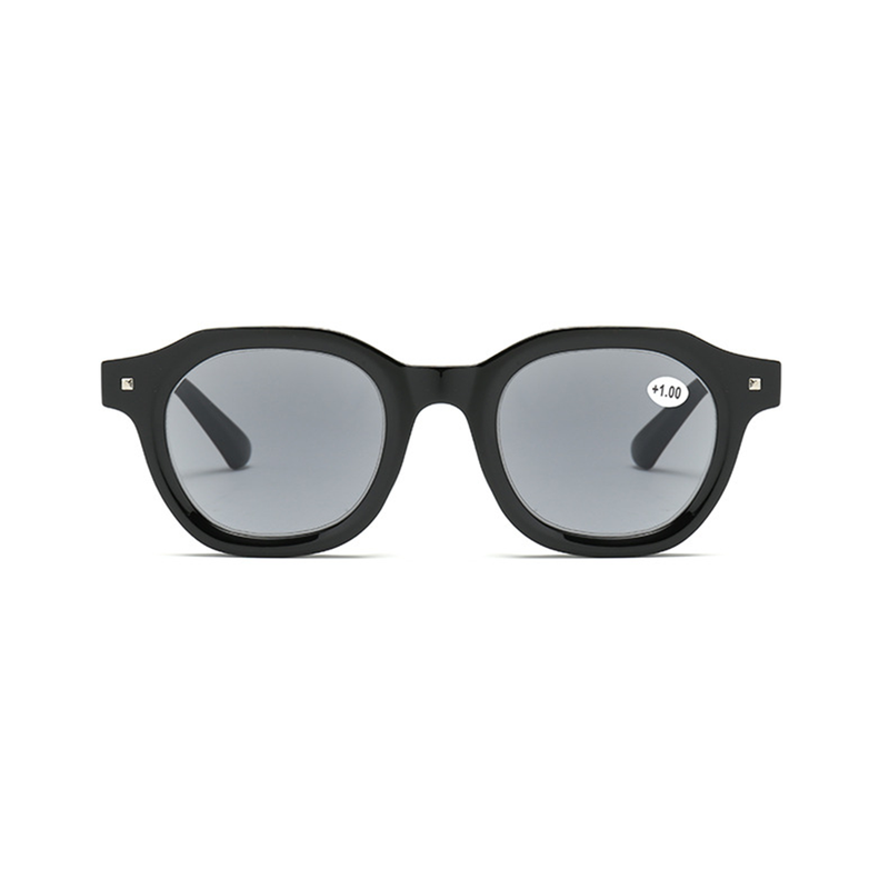 2024 New retro rice nail art anti-blue reading glasses anti-ultraviolet driving men's and women's reading glasses sunglasses
