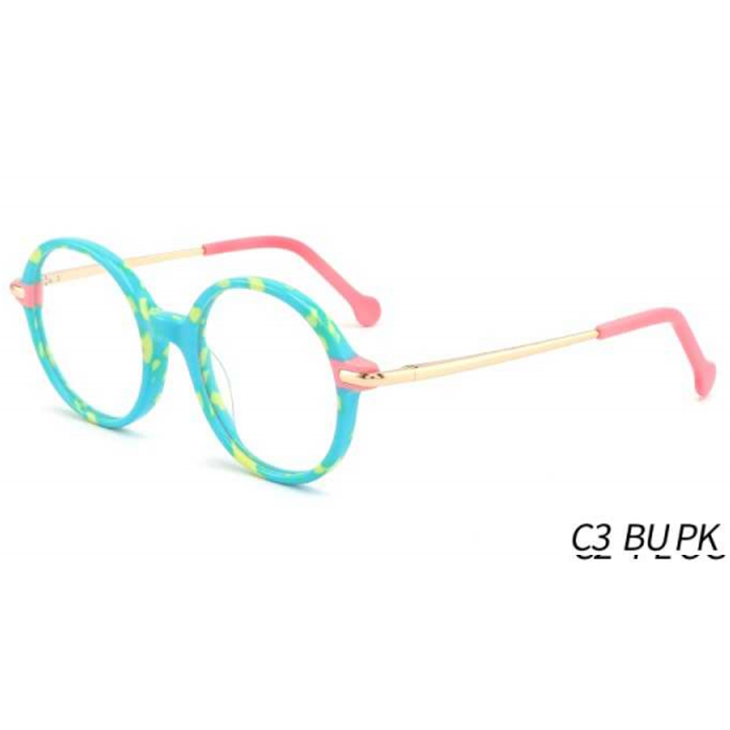 DILICN new Kids Mixed acetate and metal frame optical frame Interchangeable sun lenses FG1427 fashion style bright color