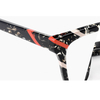 DILICN new acetate fiber optical frame female rectangular colorful splicing fashion frame LM2324