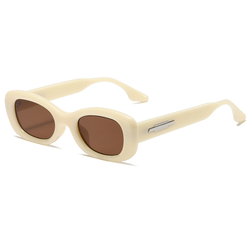 Retro Driving Sun Glasses Vintage Fashion Narrow Square Frame UV400 Protection Sunglasses