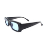 2022 Classic Retro Ladies Clear Rimless Square Lentes De Sol Trendy Sunglasses Vintage Small Rectangle Ocean Plastic Sunglasses
