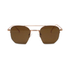 Wholesale China 2022 New Square Frame Vintage Metal Men and Women Fashion Sunglasses