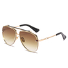 2024 New Fashion sun glasses vintage retro customized luxury eyewear metal logo custom sunglasses
