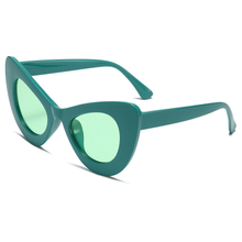 New Luxury Unique Small Frame Cat Eye Sun Glasses Custom High Quality Sunglasses Women small frame Sun Glasses