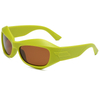UV400 Protection Eyewear Sun Glasses Plastic New Design Street Style Y2K Shades Sunglasses