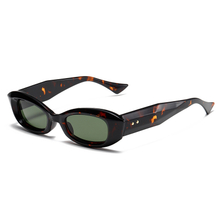 Fashion 2024 Vintage Oval Cat Eye Travel Shades Sunglasses